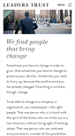 Mobile Screenshot of leaderstrust.nl