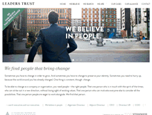 Tablet Screenshot of leaderstrust.nl